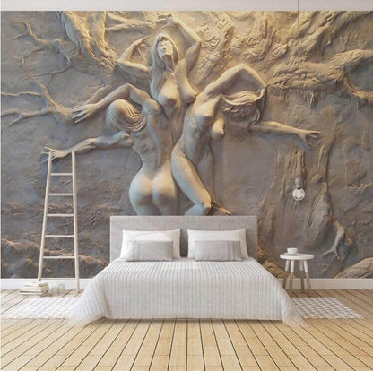 Body Art Mural Wallpaper - NOFRAN