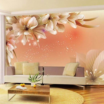 Floral Non-Woven Mural Wallpaper - NOFRAN