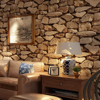 Rock Stone Mural Wallpaper - NOFRAN