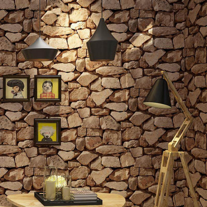 Rock Stone Mural Wallpaper - NOFRAN