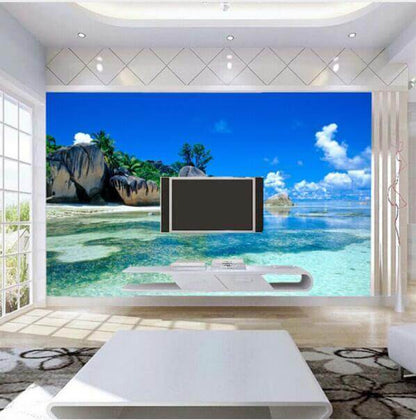 Sea Side Mural Wallpaper - NOFRAN