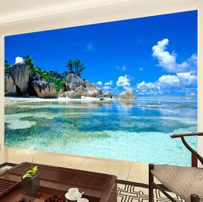 Sea Side Mural Wallpaper - NOFRAN