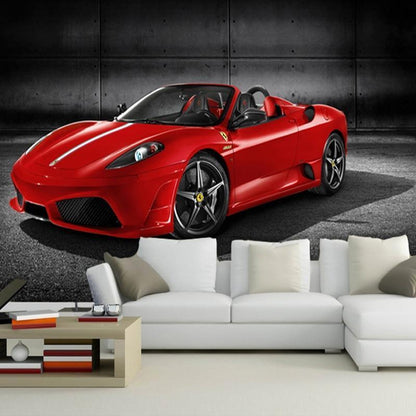 Sports Car Mural Wallpaper - NOFRAN