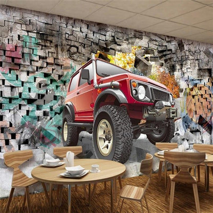 Truck Mural Wallpaper - NOFRAN