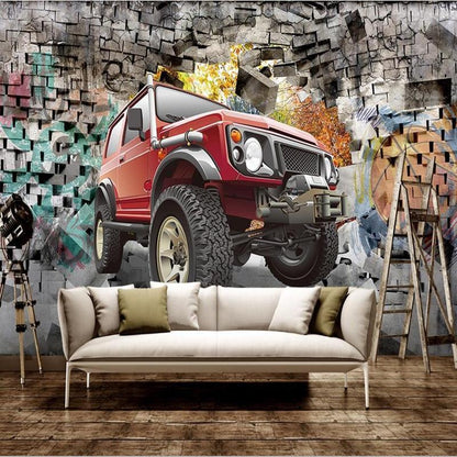 Truck Mural Wallpaper - NOFRAN